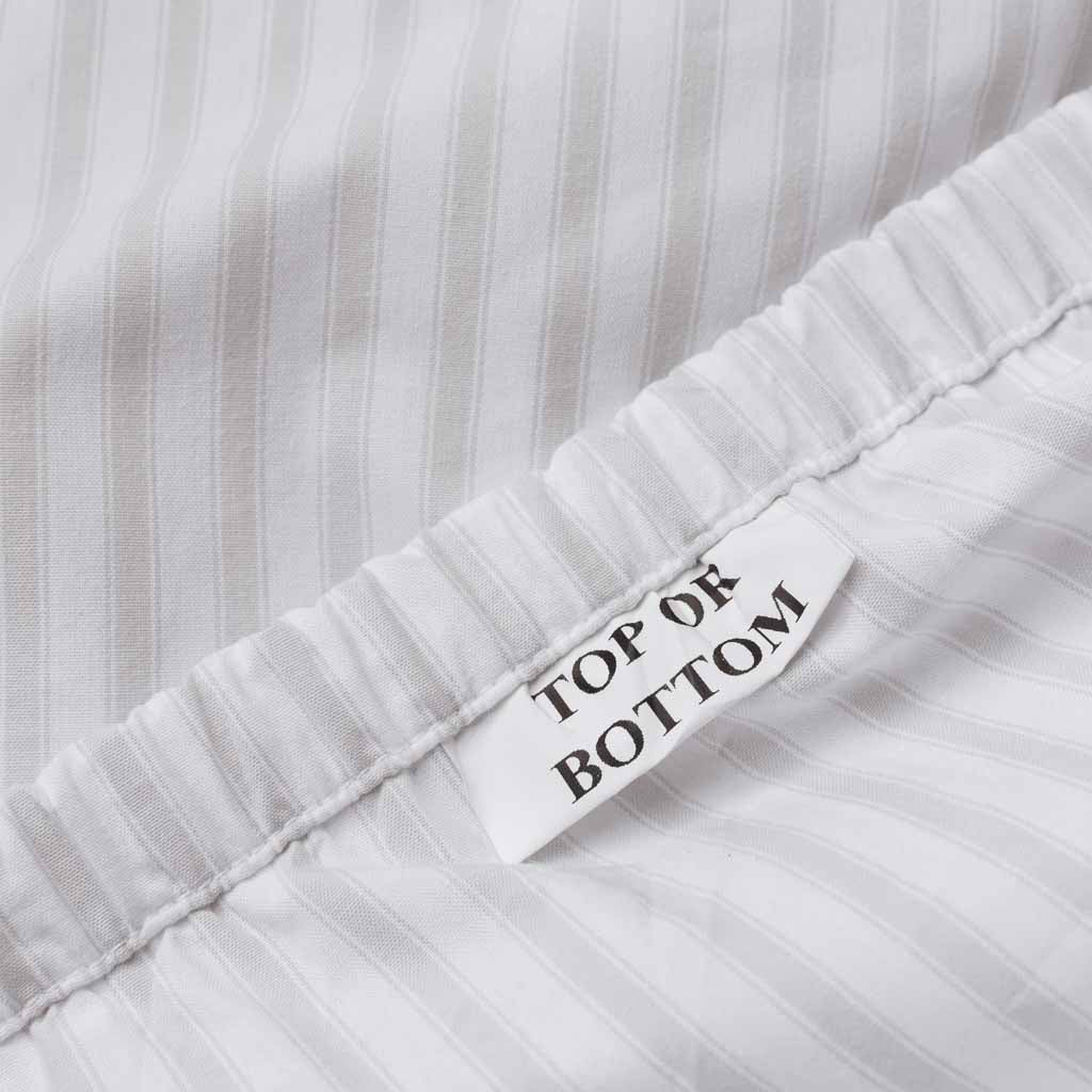 Handy indicator tags on fitted sheets