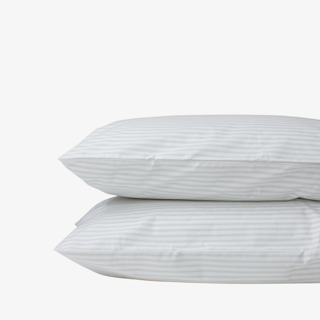 Heavyweight Cotton Percale Pillowcases The Good Sheet